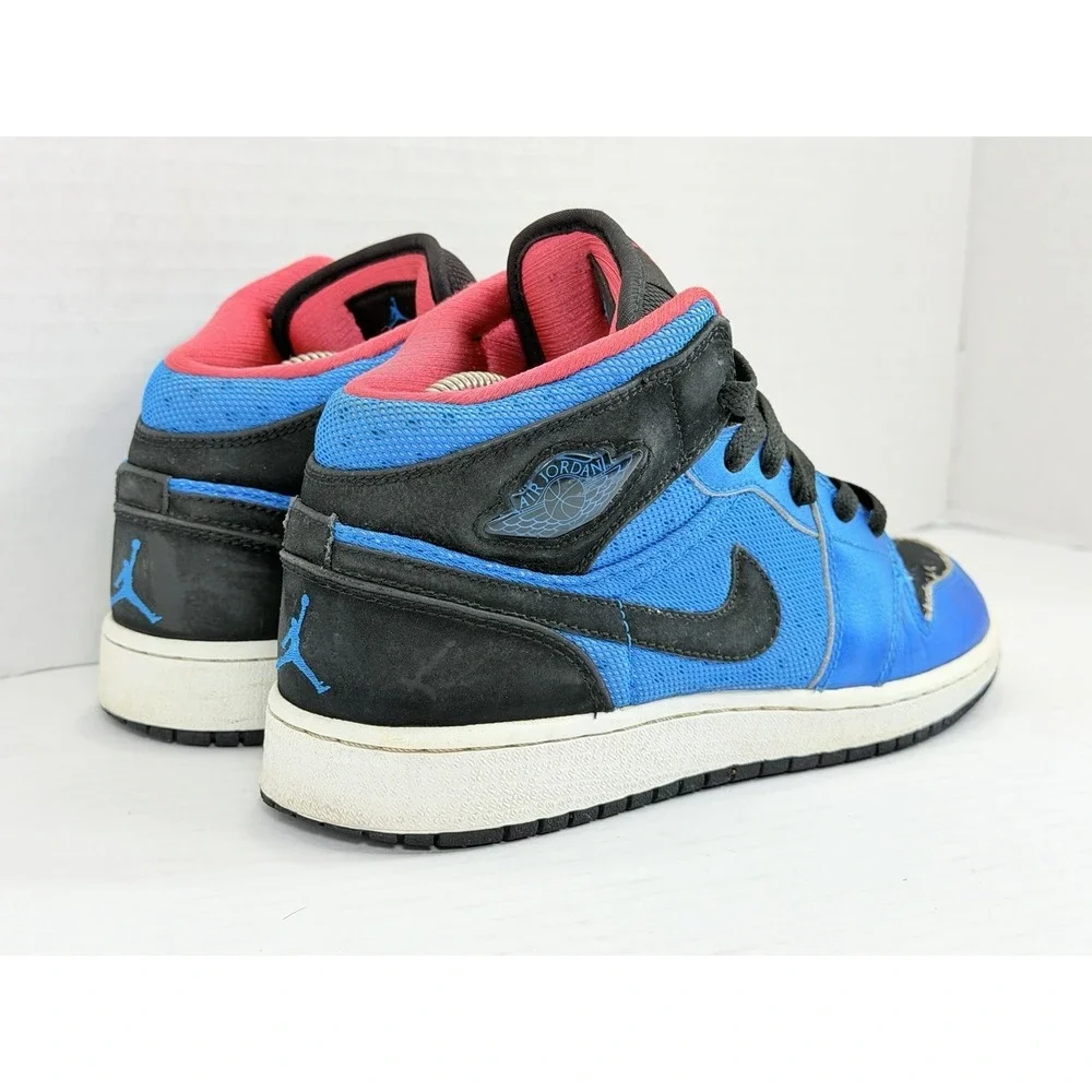 Nike‎ Air Jordan 1 Phat Neptune Blue Black Siren Red GS 7Y 364781-408